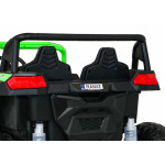 Elektrické autíčko Buggy ATV Racing Dvojmiestne!!! Zelená - 4 X 200 W - 24V7Ah